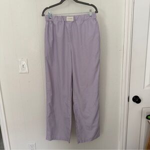 Studio Seven Lavender Purple Pajama Pants Women's Size L Lounge Sleepwear